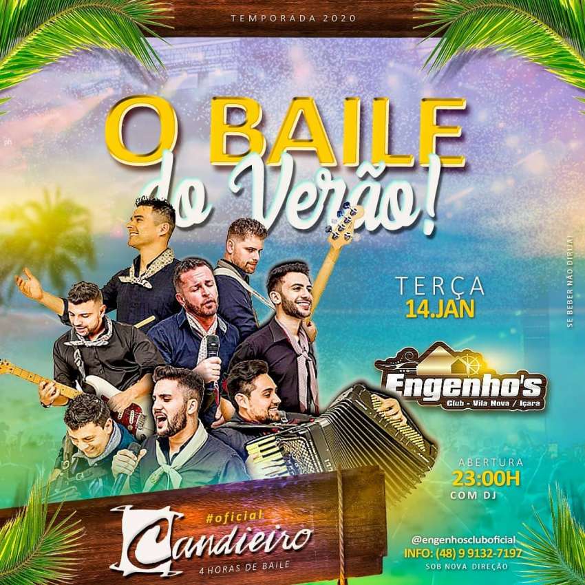 O Baile do Verão | Engenho's Club | OndeTemBalada.com