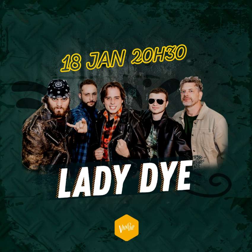 Lady Dye | Van Tap Bier  | OndeTemBalada.com