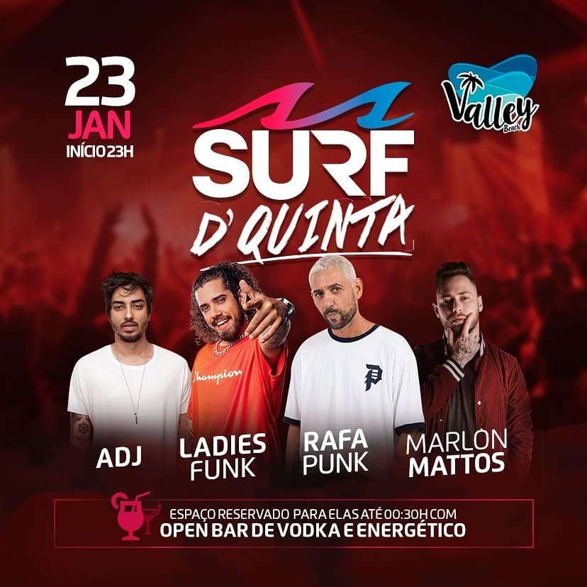 Surf D'Quinta | Valley Beach Club | OndeTemBalada.com