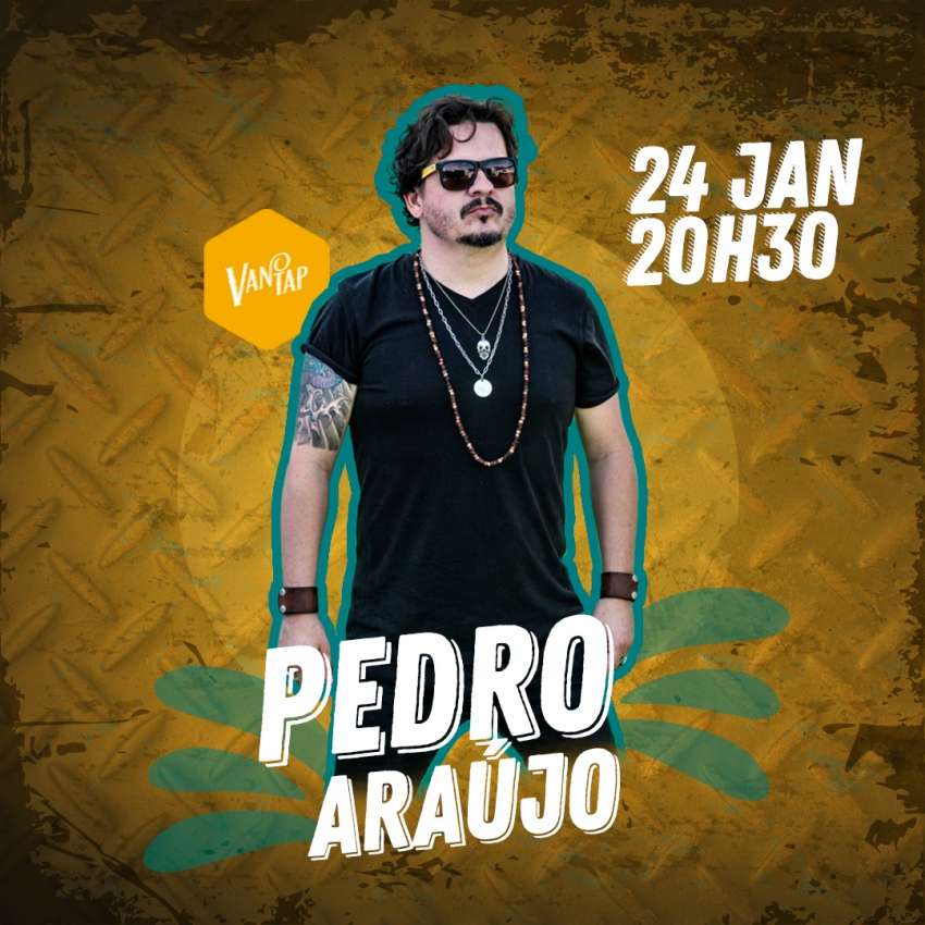 Pedro Araújo | Van Tap Bier  | OndeTemBalada.com