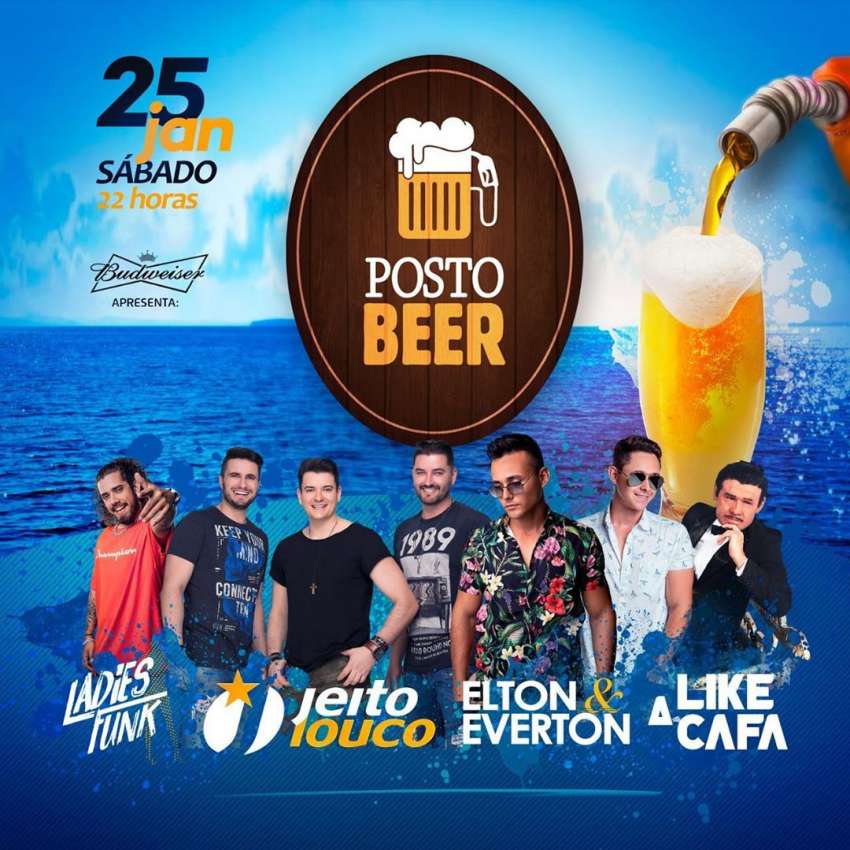 Sábado no Posto | Posto Beer | OndeTemBalada.com