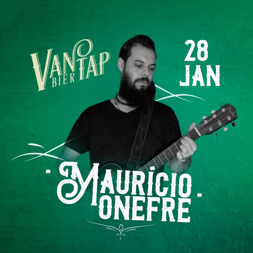 Mauricio Onefre | Van Tap Bier  | OndeTemBalada.com