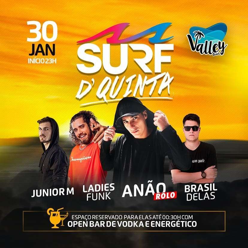 Surf D'Quinta | Valley Beach Club | OndeTemBalada.com