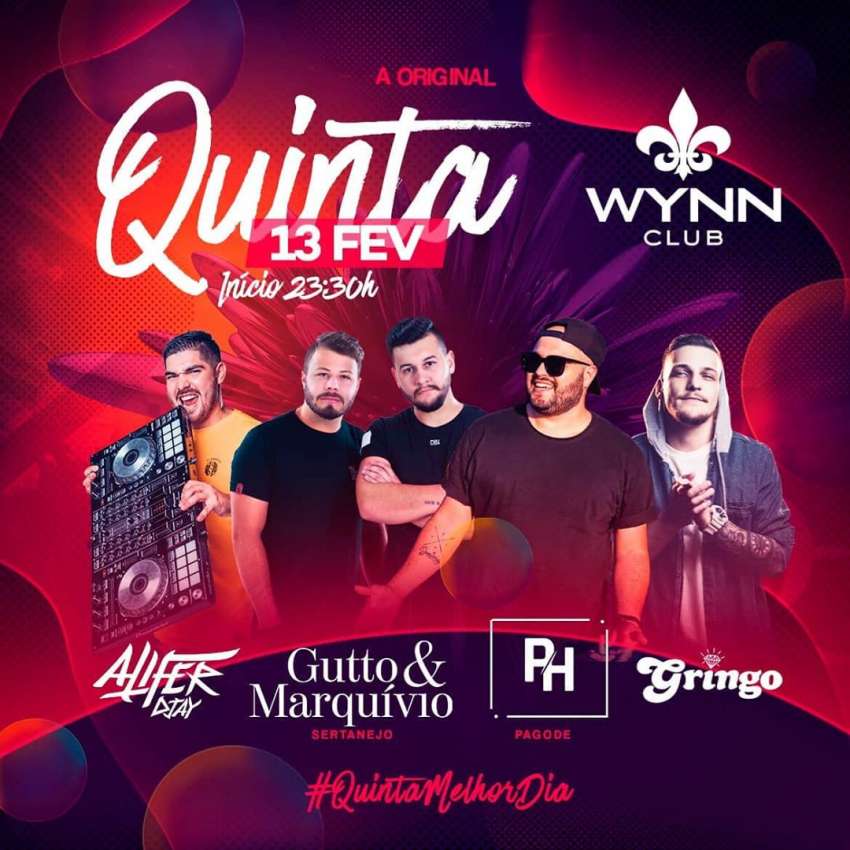 Quinta a original | Wynn Club | OndeTemBalada.com