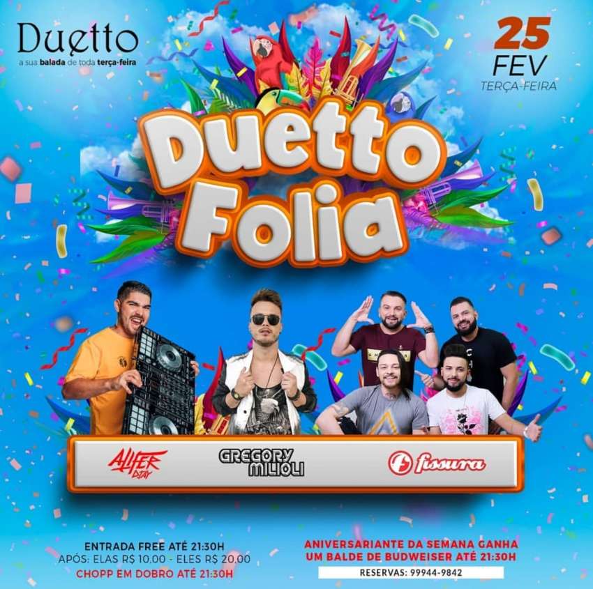 Duetto Folia | Duetto | OndeTemBalada.com