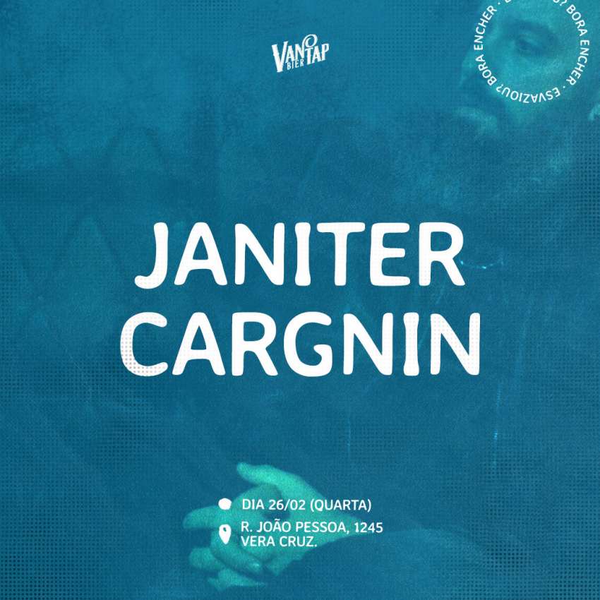 Janiter Cargnin | Van Tap Bier  | OndeTemBalada.com