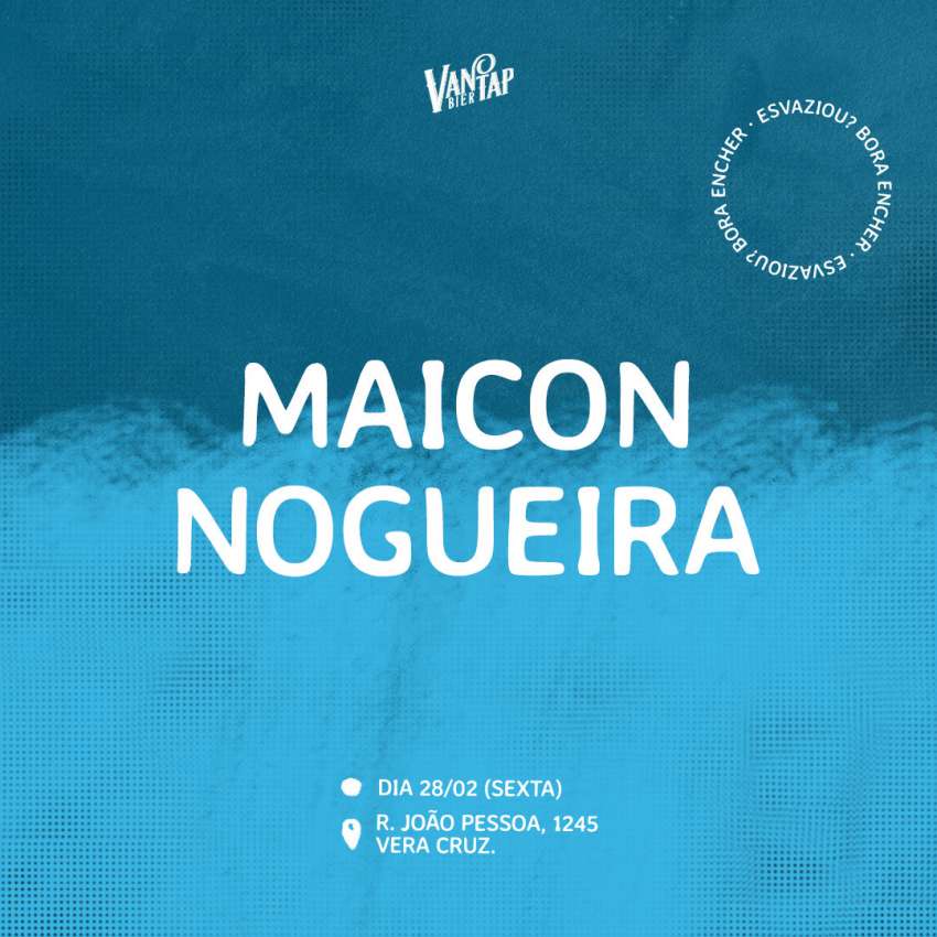 Maicon Nogueira | Van Tap Bier  | OndeTemBalada.com