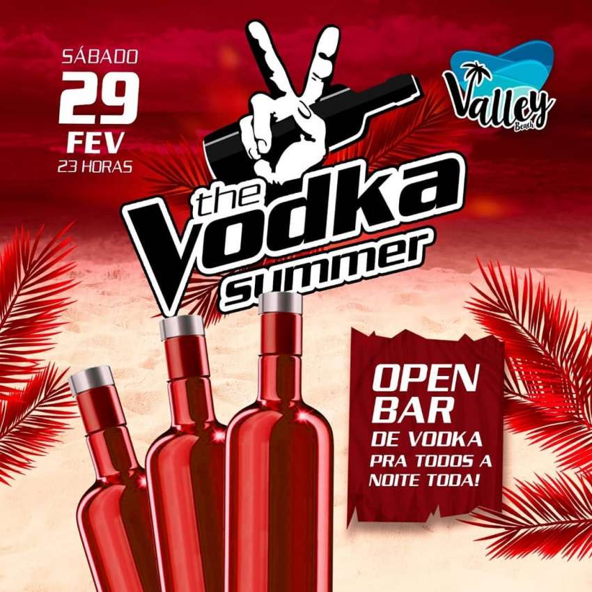 The Vodka Summer | Valley Beach Club | OndeTemBalada.com