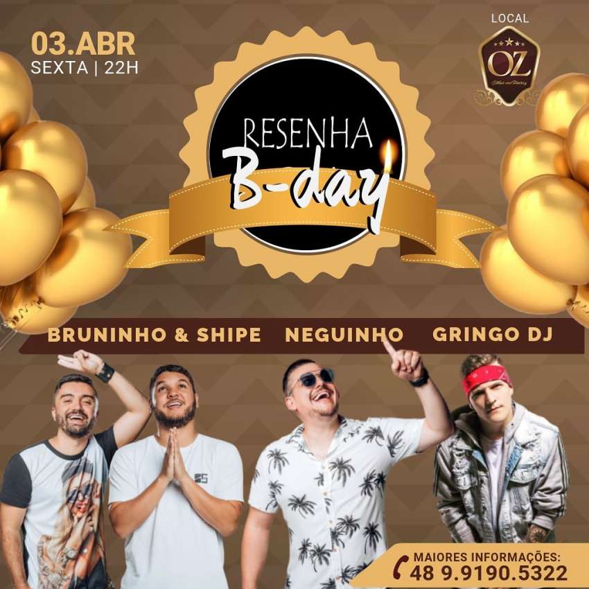 Resenha B-Day | OZ Music and Fantasy | OndeTemBalada.com