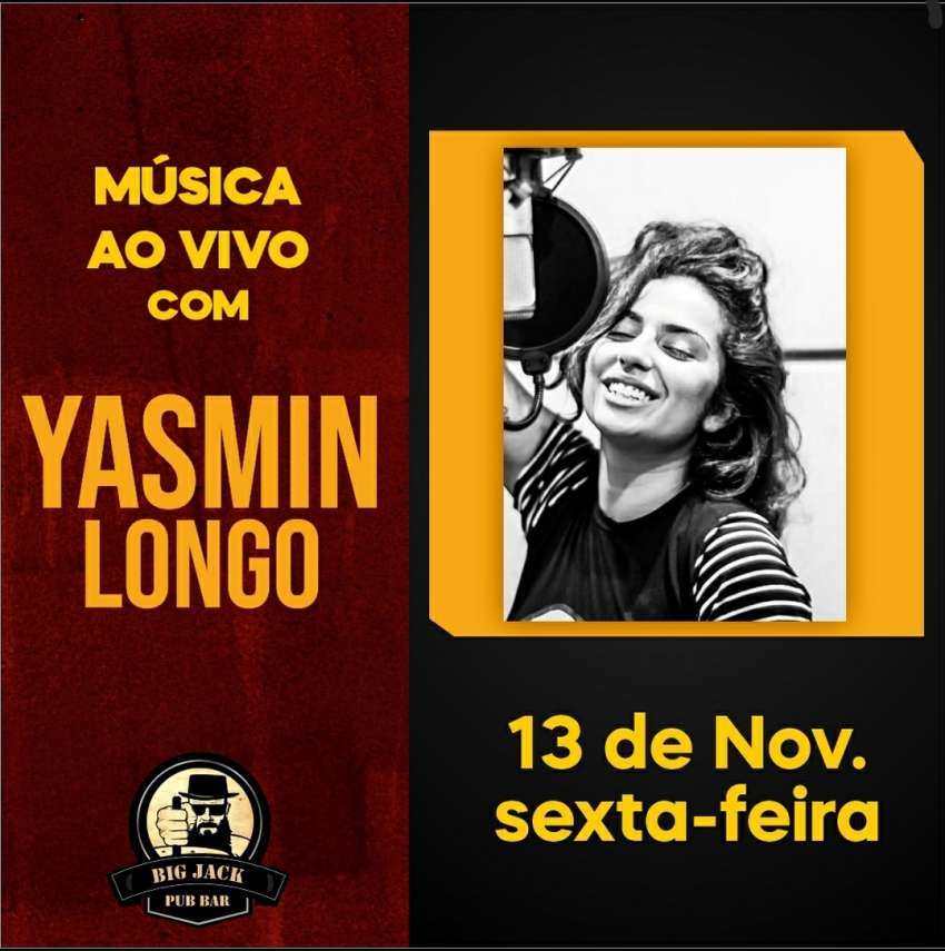 Yasmin Longo | Big Jack | OndeTemBalada.com