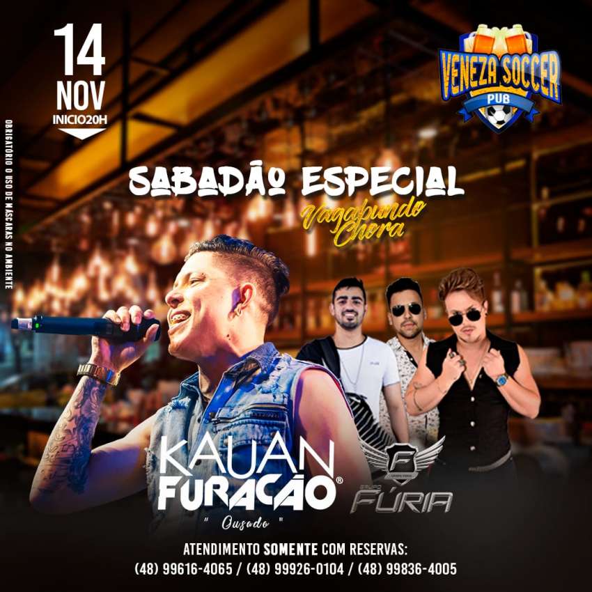 Sabadão Especial  | Veneza Soccer Pub | OndeTemBalada.com