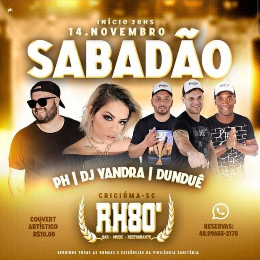 Sabadão | RH80' Bar | OndeTemBalada.com