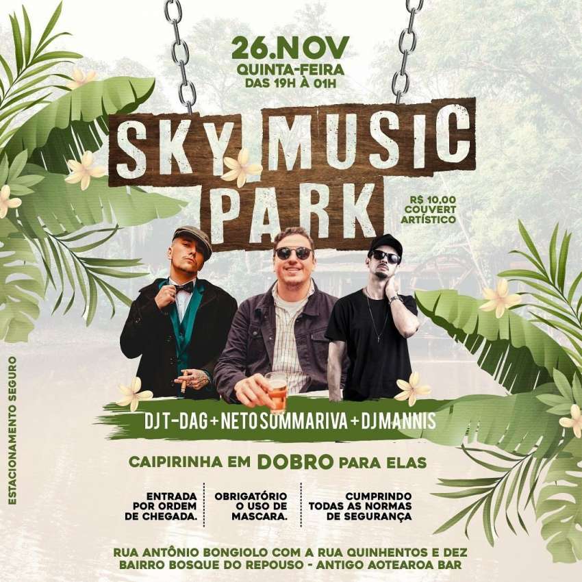 Sky Music Park | Sky Music Park | OndeTemBalada.com