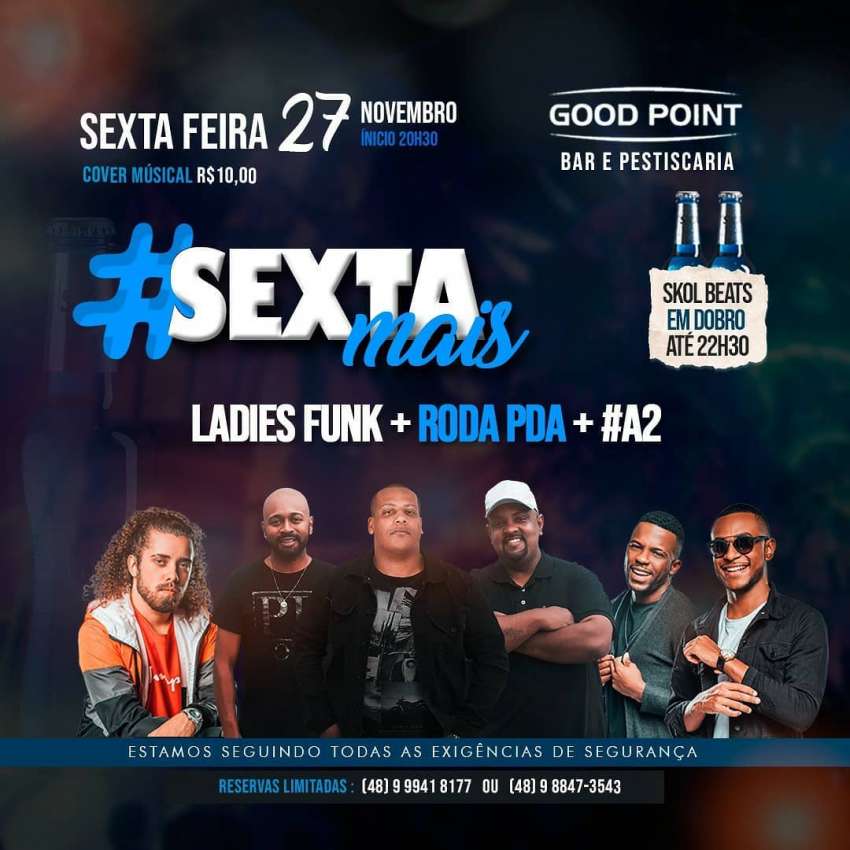 #Sexta Mais | Good Point Choperia | OndeTemBalada.com