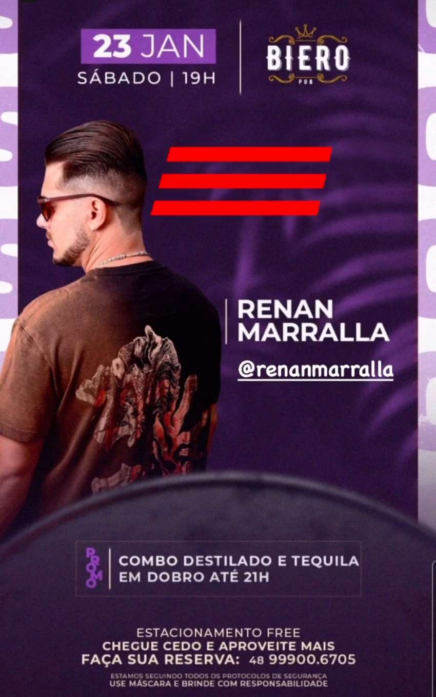 Renan Marralla | Biero Rotisserie & Choperia | OndeTemBalada.com