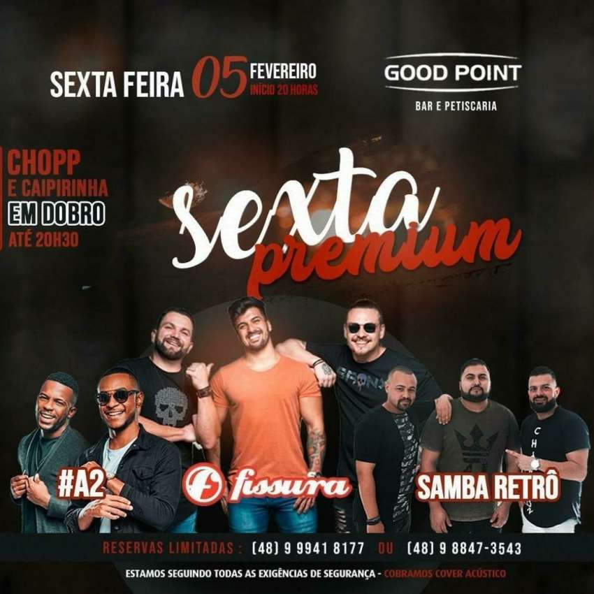 Sexta Premium | Good Point Choperia | OndeTemBalada.com