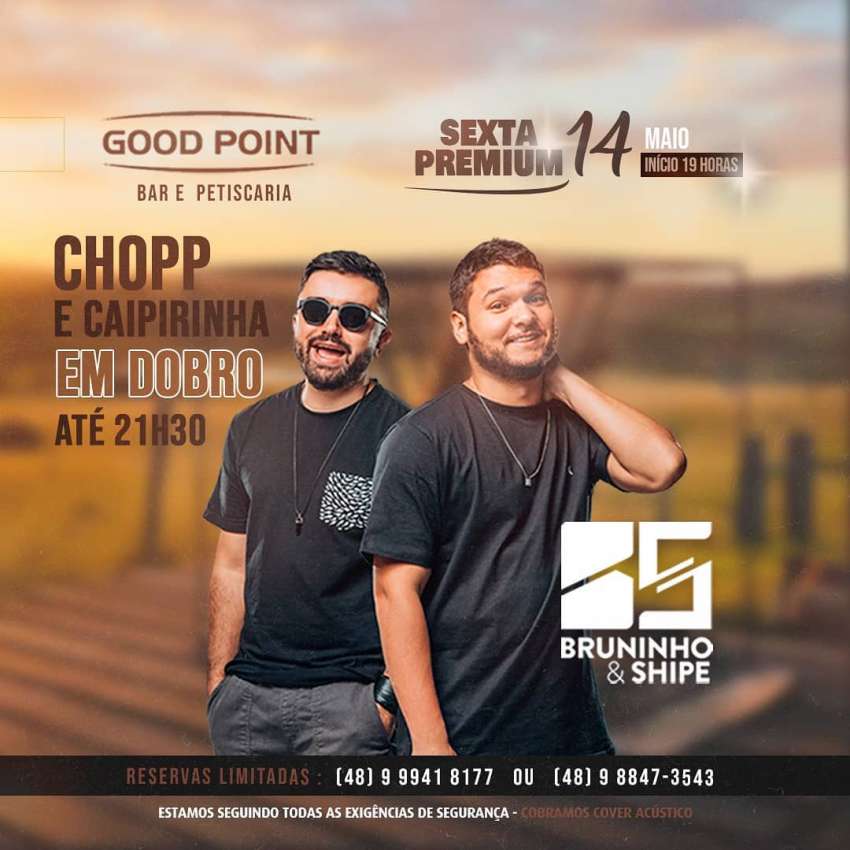 Sexta Premium | Good Point Choperia | OndeTemBalada.com