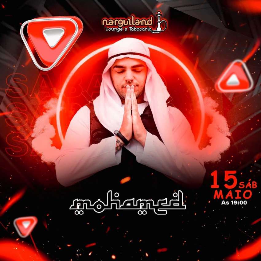 Mohamed | Narguiland Lounge | OndeTemBalada.com