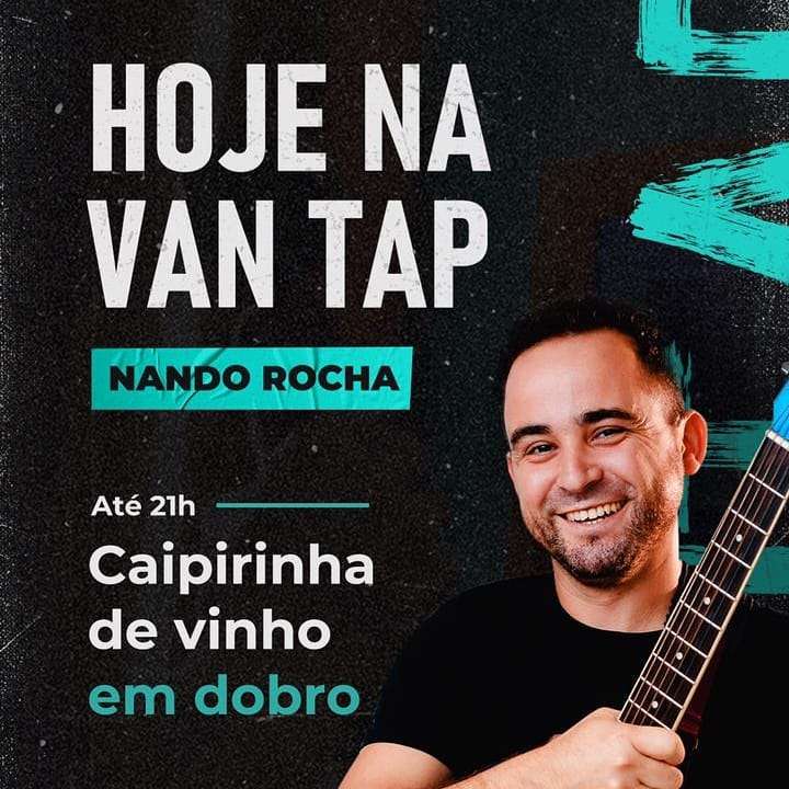 Nando Rocha | Van Tap Bier  | OndeTemBalada.com