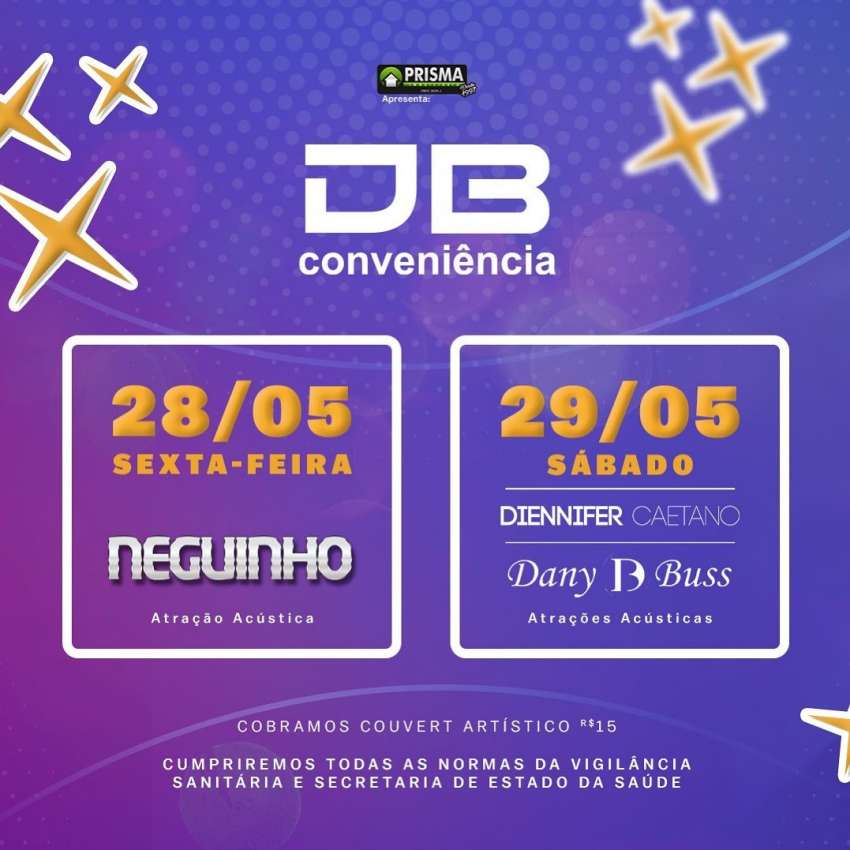 Neguinho | DB Conveniência | OndeTemBalada.com