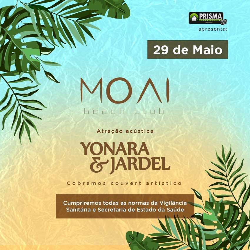 Yonara e Jardel | Moai Beach Club | OndeTemBalada.com