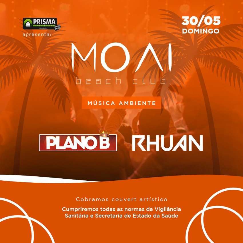 Plano B + Rhuan  | Moai Beach Club | OndeTemBalada.com