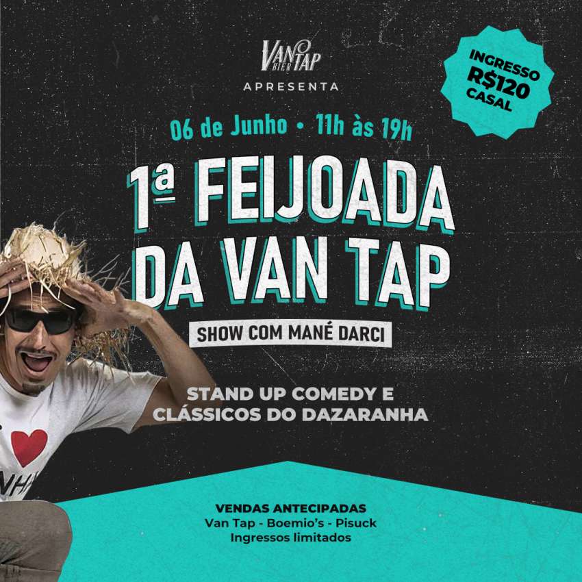 1º Feijoada da Van Tap | Van Tap Bier  | OndeTemBalada.com