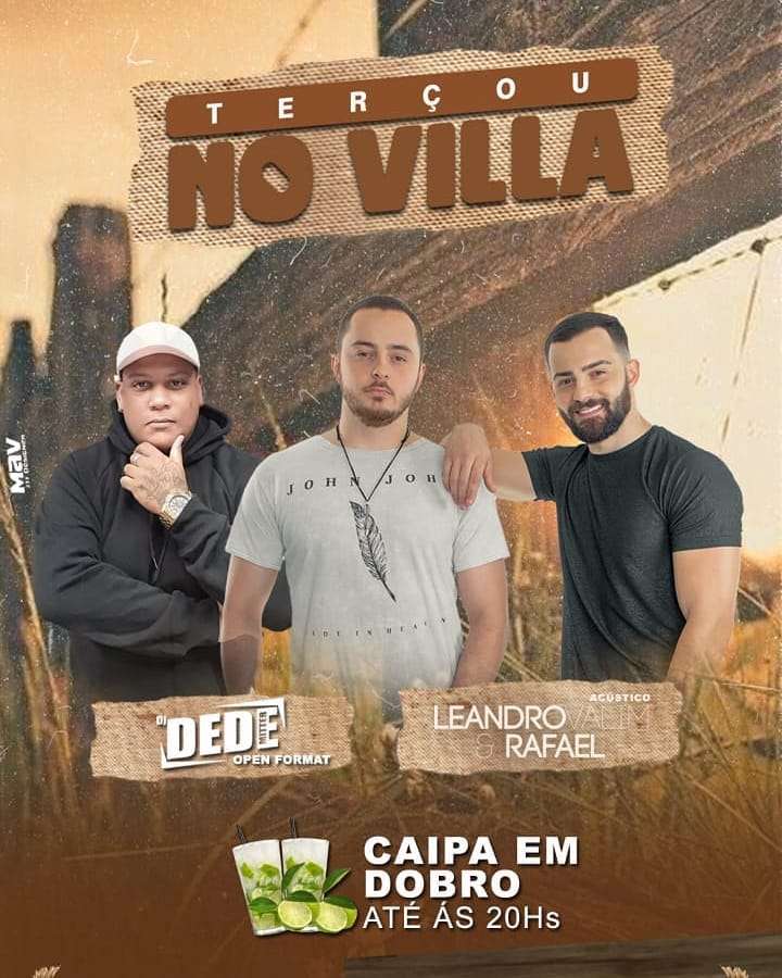 Terçou no Villa | Villa Beer  | OndeTemBalada.com