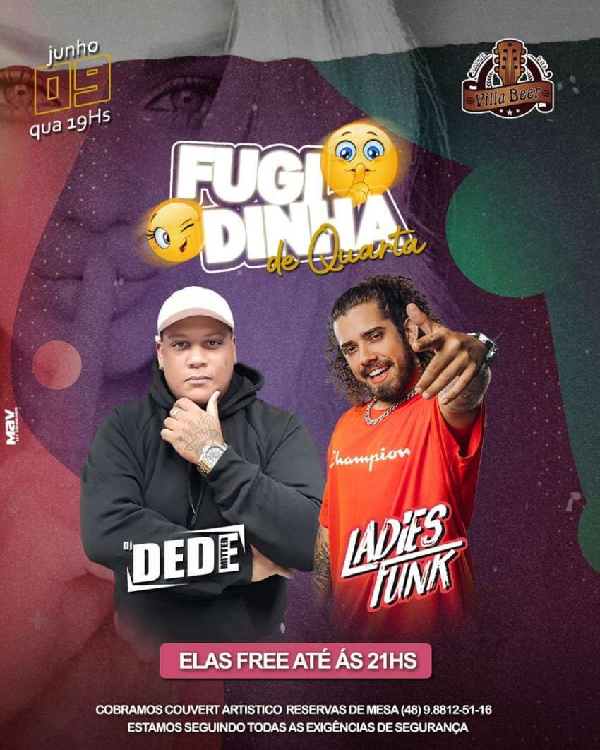 Fugidinha | Villa Beer  | OndeTemBalada.com