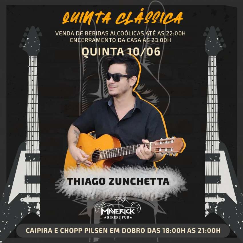 Thiago Zunchetta | Maverick Bikers Pub | OndeTemBalada.com