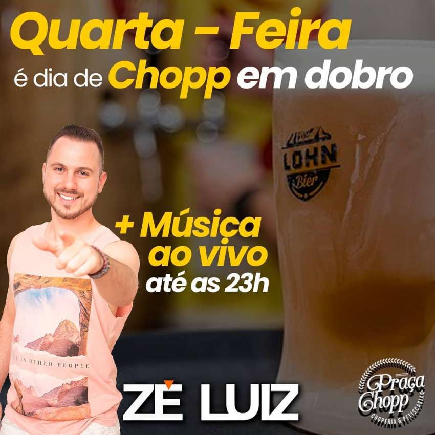 Zé Luiz | Praça Chopp | OndeTemBalada.com