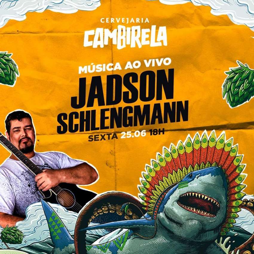 Jadson Schlengmann | Beer Garden Cambirela | OndeTemBalada.com