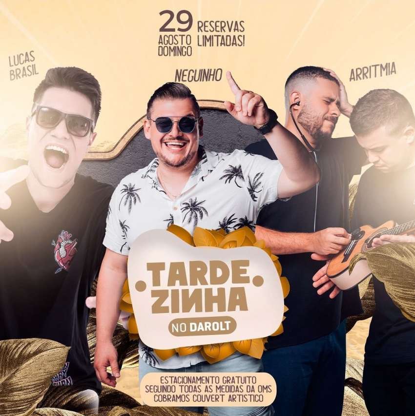 Tardezinha | Darolt Centro de Eventos  | OndeTemBalada.com