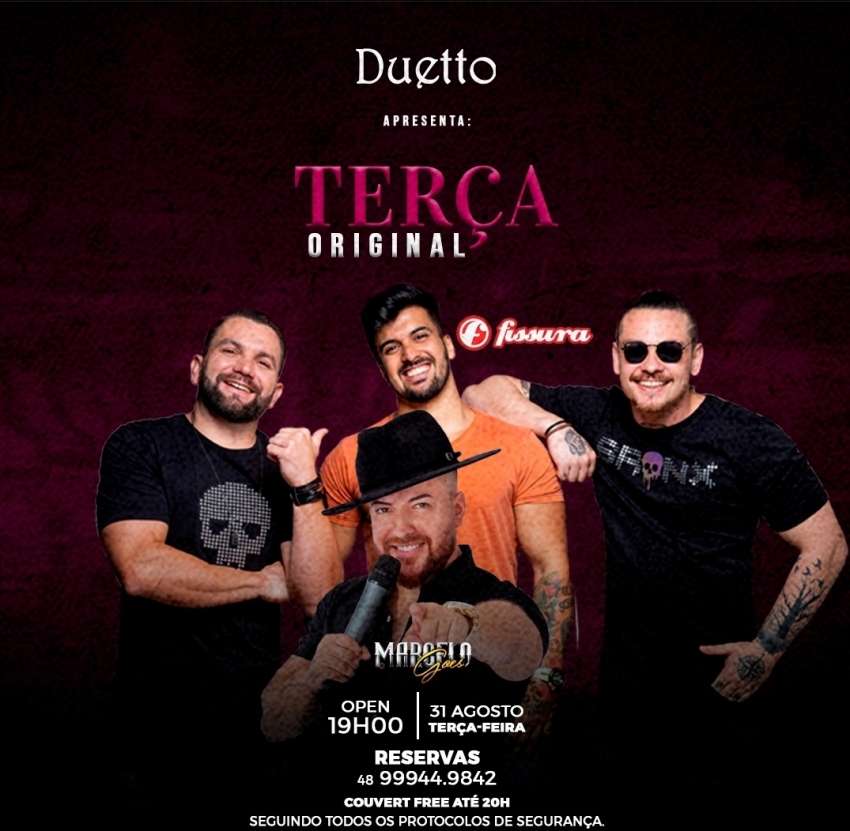 Terça Original  | Duetto | OndeTemBalada.com