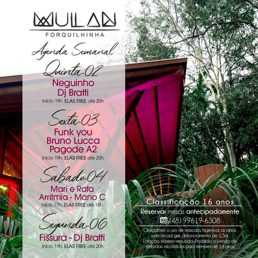 Neguinho + DJ Bratti | Mulan Lounge Club | OndeTemBalada.com