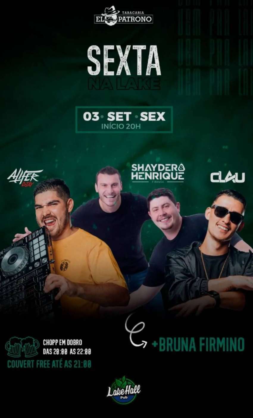 Sexta na Lake | Lake Hall | OndeTemBalada.com