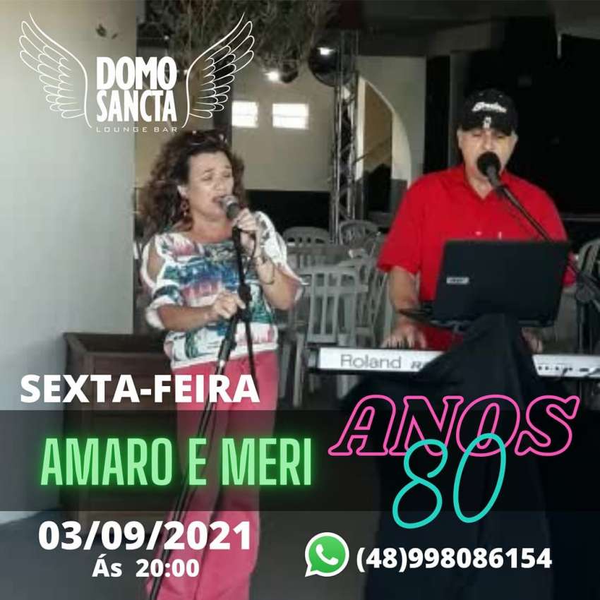 Amaro e Meri | Domo Sancta Lounge Bar | OndeTemBalada.com