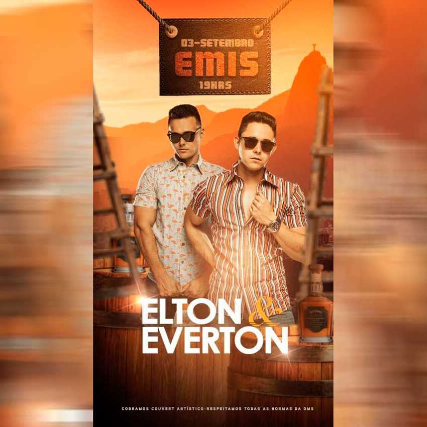 Elton e Everton | Emis GastroPub | OndeTemBalada.com