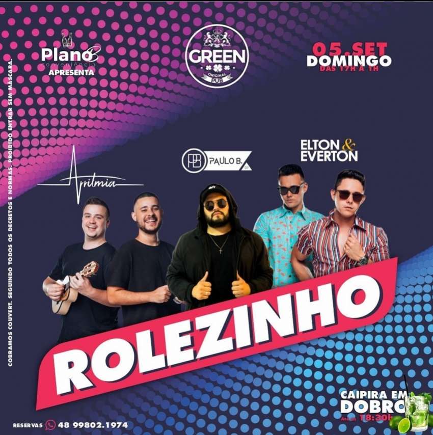 Rolezinho | Green Original Pub | OndeTemBalada.com