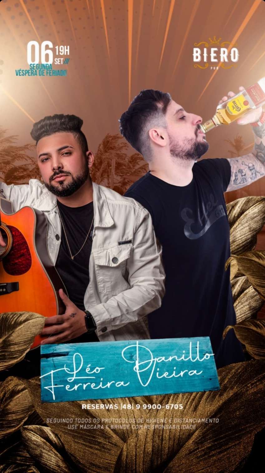 Leo Ferreira e Danillo Vieira | Biero Rotisserie & Choperia | OndeTemBalada.com