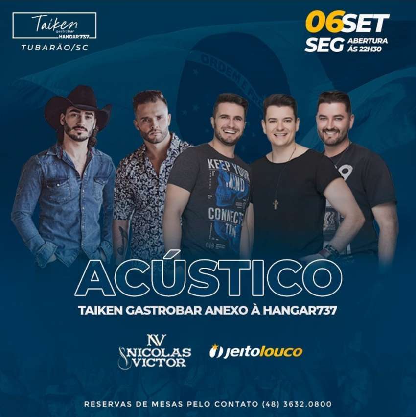 Acústico | Taiken Gastrobar | OndeTemBalada.com