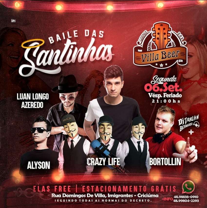 Baile das Santinhas  | Villa Beer  | OndeTemBalada.com