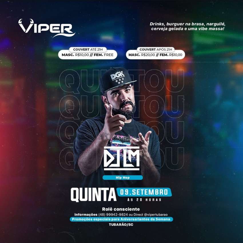 DJ LM | Viper | OndeTemBalada.com