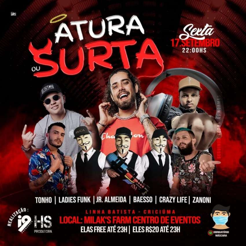 Atura ou Surta | Milak's Farm | OndeTemBalada.com