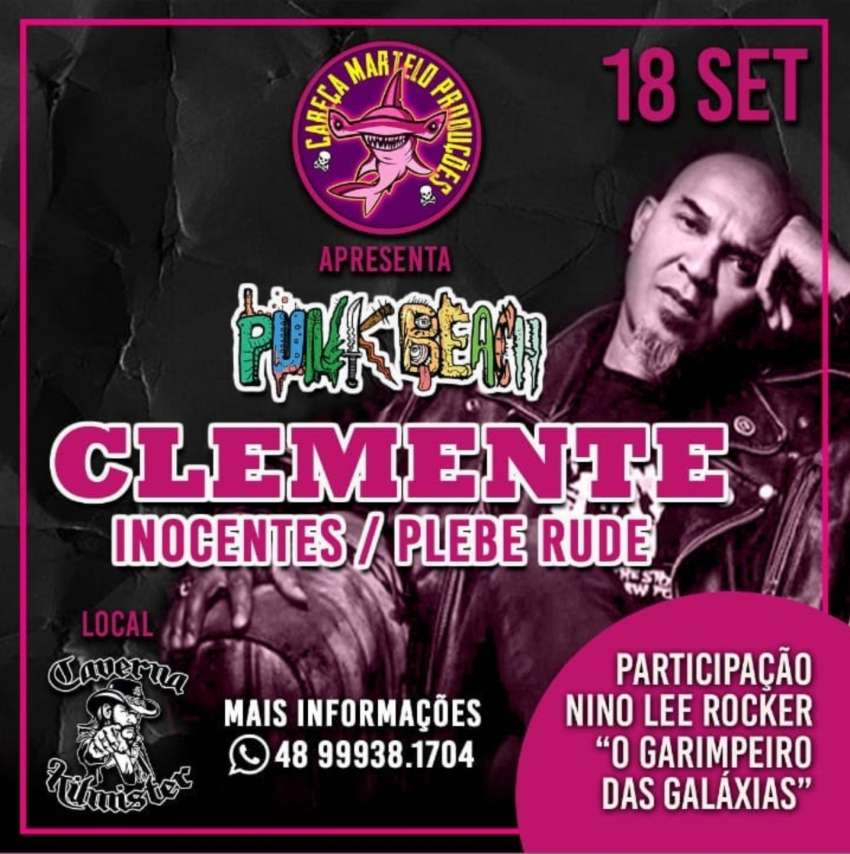 Clemente  | Caverna Kilmister | OndeTemBalada.com