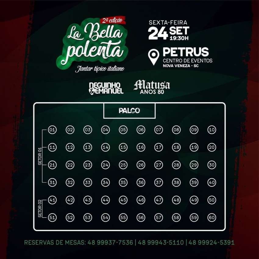 La Bella Polenta | Petrus | OndeTemBalada.com