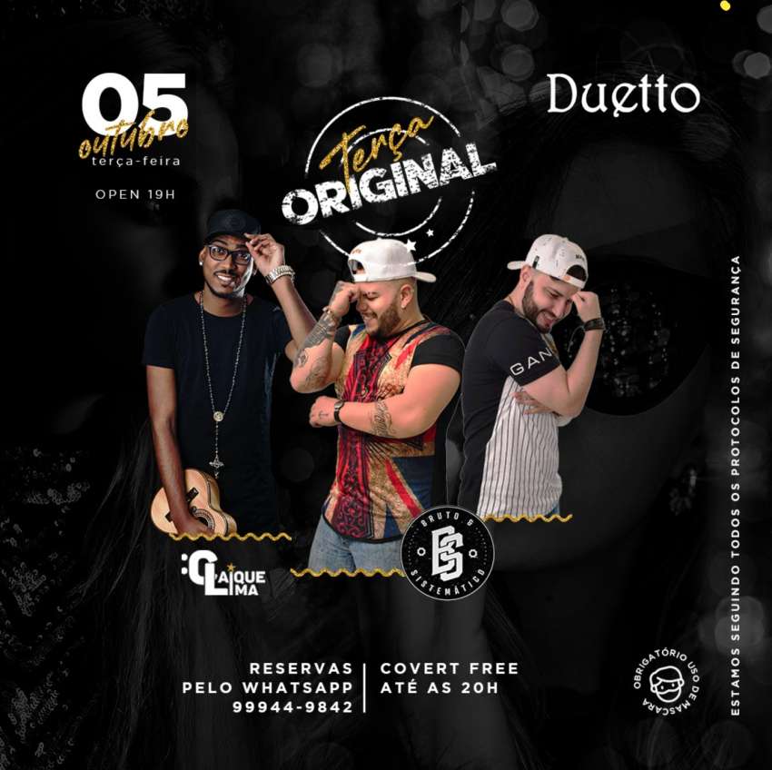 Terça Original | Duetto | OndeTemBalada.com