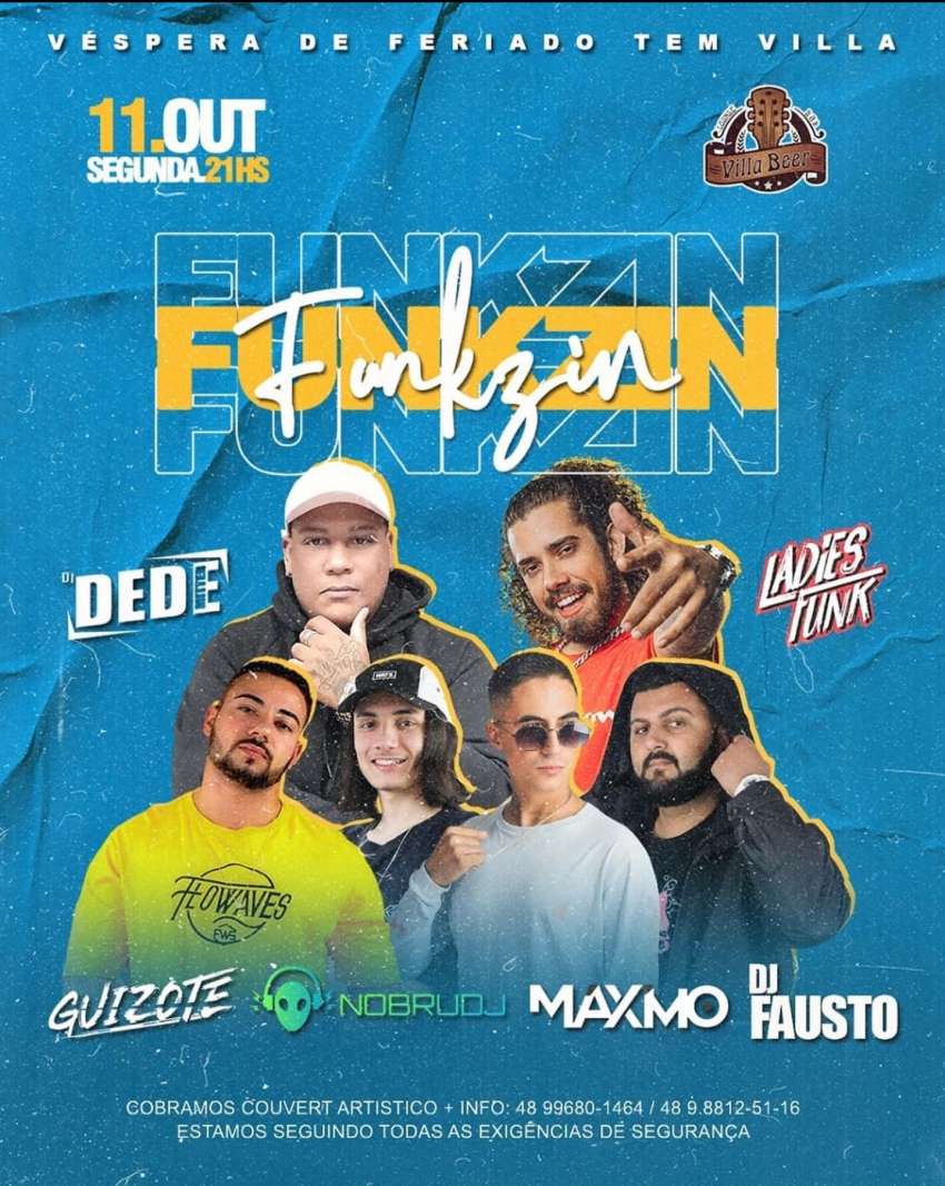 Funkzin | Villa Beer  | OndeTemBalada.com