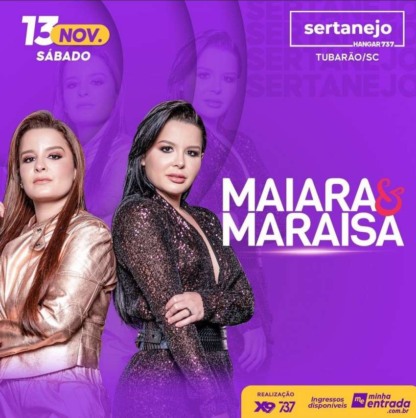 Maiara e Maraisa  | Hangar | OndeTemBalada.com