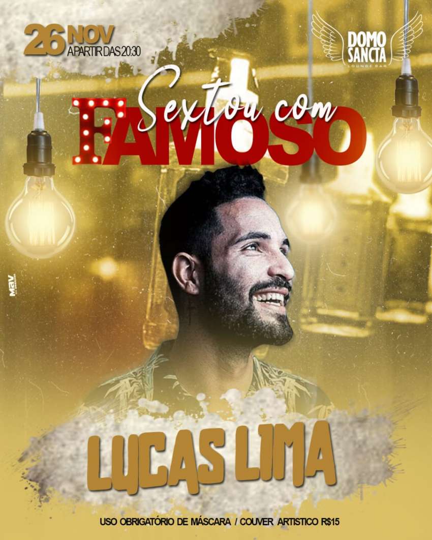 Sexta Com  Famoso | Domo Sancta Lounge Bar | OndeTemBalada.com